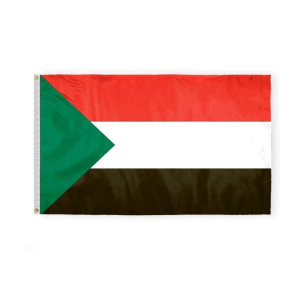 Sudan Flag 3x5 ft 200D Nylon