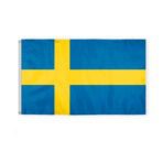 Sweden Flag 3x5 ft Double Stitched Hem 100%