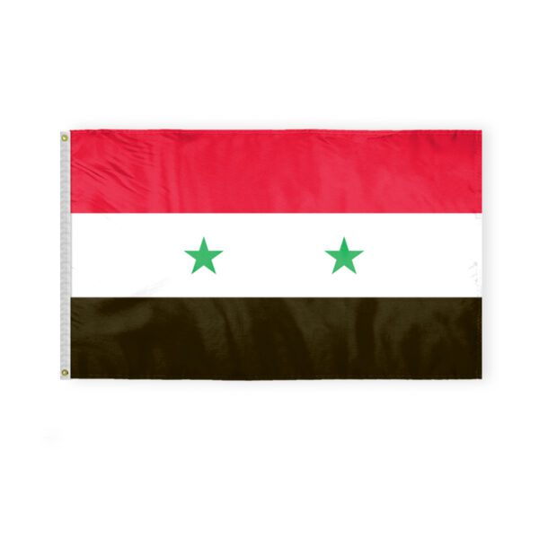 Syria Flag 3x5 ft Double
