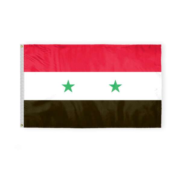 Syria Flag 3x5 ft 200D Nylon Fabric