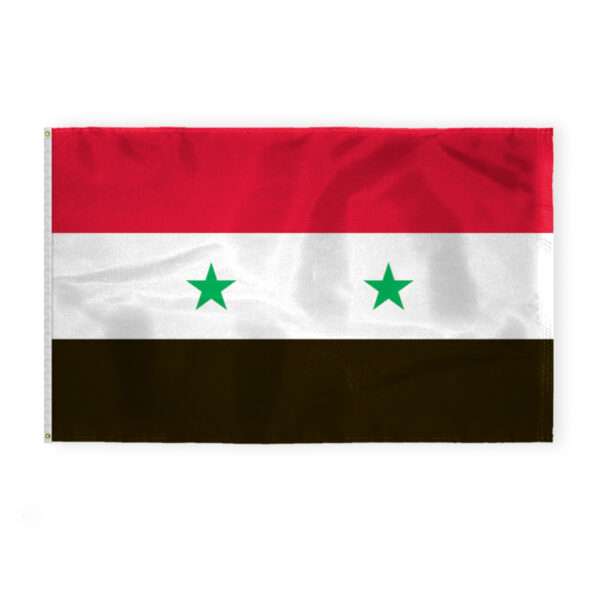 Syria Flag 5x8 ft 200D Nylon