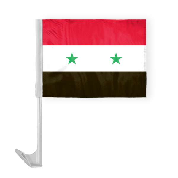 Syria Car Flag 12x16 inch