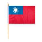 Taiwan Flag 12x18 inch