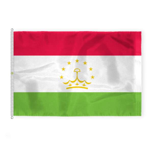 Tajikistan Flag 8x12 ft - Outdoor 200D Nylon