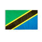 Tanzania Flag 3x5 ft Double