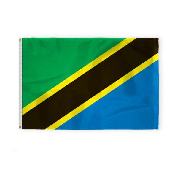 Tanzania Flag 4x6 ft 200D Nylon