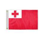 Tonga Courtesy Flag 12x18 inch