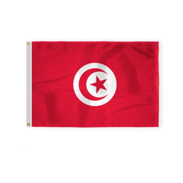 Tunisia Flag 2x3 ft Outdoor 200D
