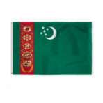 Turkmenistan Flag 3x5 ft 200D Nylon