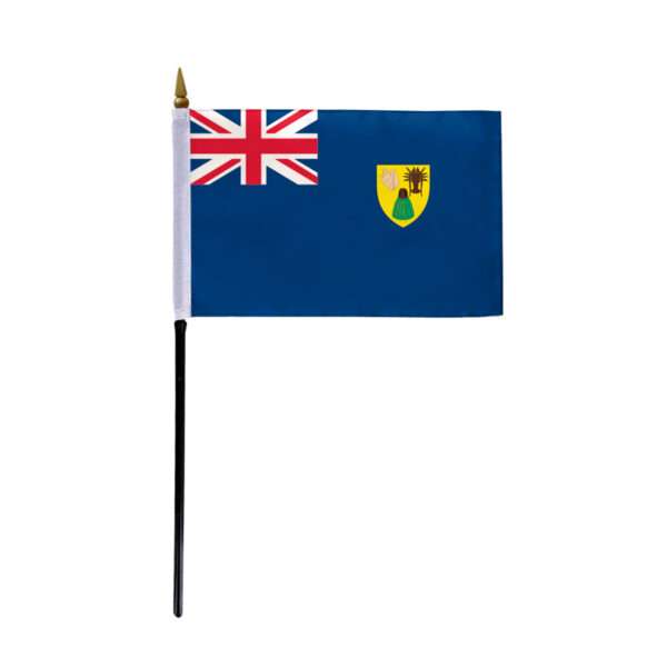 Turks and Caicos Islands Flag 4x6 inch