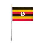Uganda Flag 4x6 inch