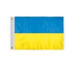 Ukraine Courtesy Flag 12x18 inch Mini