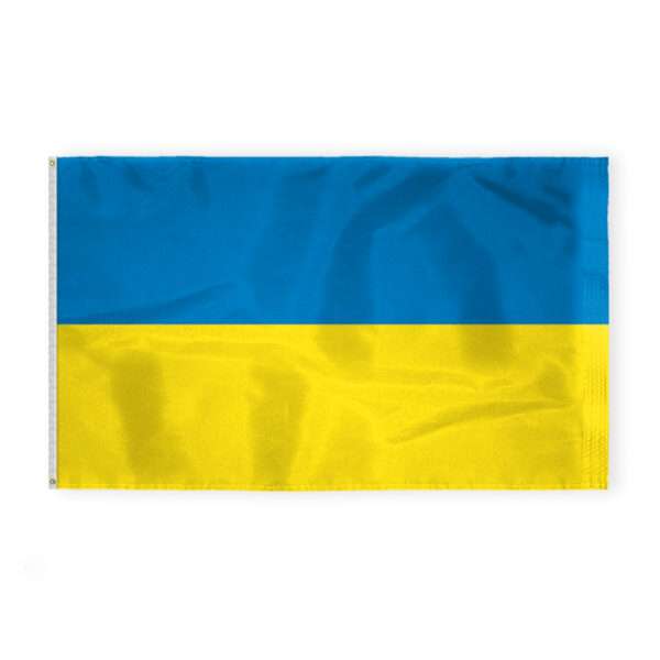 Ukraine Flag 6x10 ft 200D Nylon