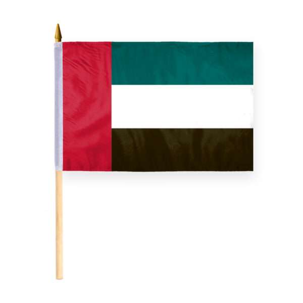 United Arab Emirates National Dubai Flag 12x18 inch