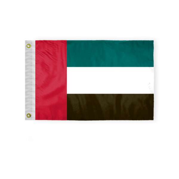 United Arab Emirates National Dubai Courtesy Flag 12x18 inch