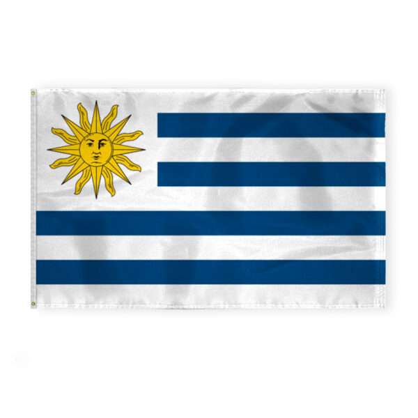 Uruguay Flag 5x8 ft 200D