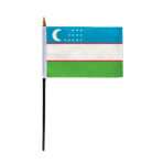 Uzbekistan Uzbek Flag 4x6 inch