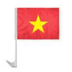 Vietnam Car Flag 12x16 inch Polyester