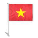 Vietnam Car Flag Premium 10.5x15 inch