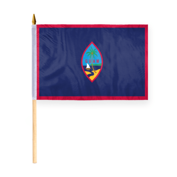 AGAS Guam Flag 12x18 inch