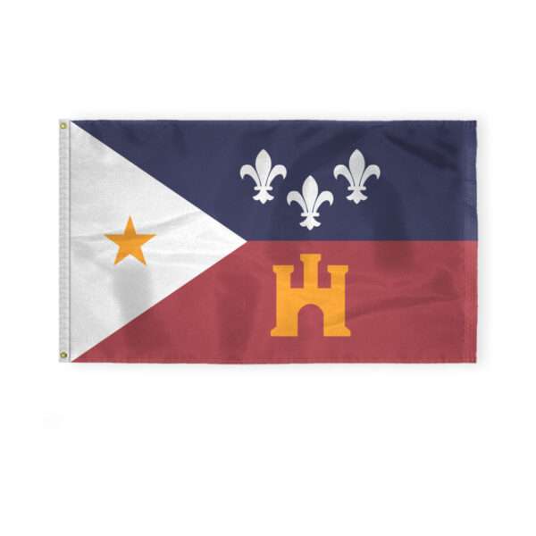 French Acadian Flag 3 x 5 ft