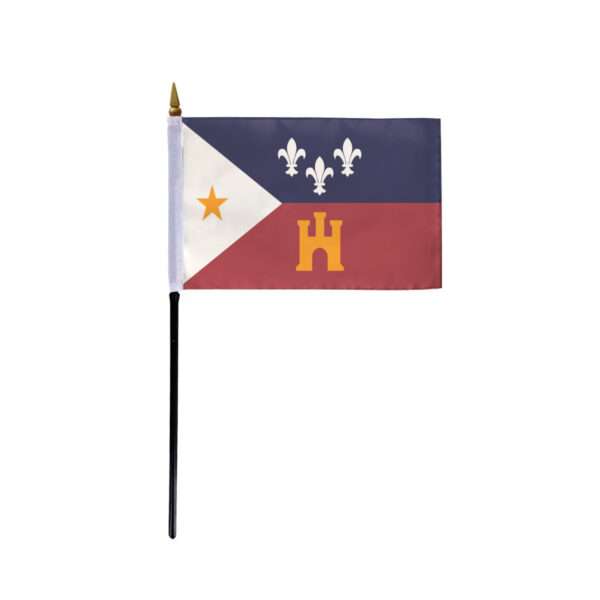 Acadian Flag 4 x 6 inch