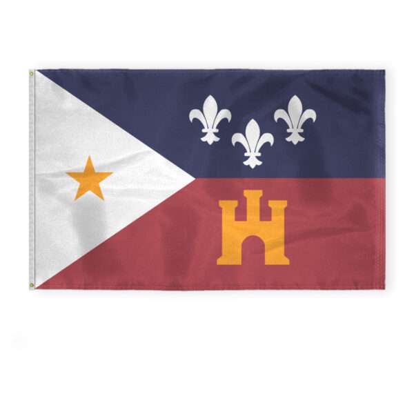 Ethnic Acadian Flag 5 x 8 ft