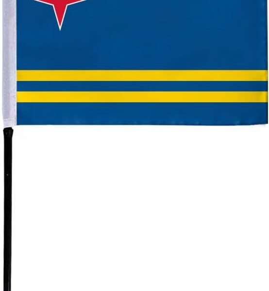 Small Aruba Flag 4x6 inch