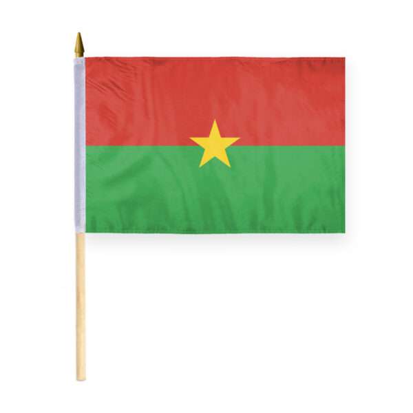 Republic of Burkina Faso Flag 12x18 inch