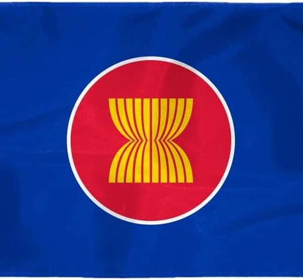 Asean Flag 3x5 ft 200D Nylon