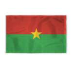 Republic of Burkina Faso Flag 5x8 ft 200D