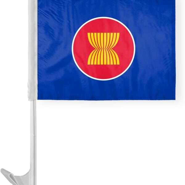 Asean Car Flag 12x16 inch