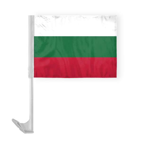 Bulgaria Car Flag 12x16 inch