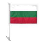 Bulgaria Car Flag Premium 10.5x15 inch