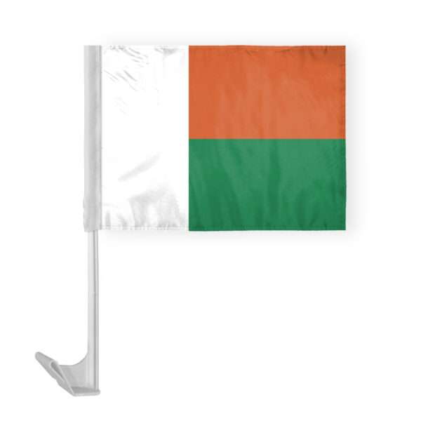 Madagascar Car Flag 12x16 inch