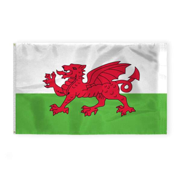 Wales Flag 6x10 ft 200D Nylon