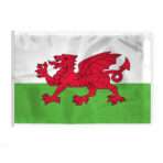 Wales Flag 8x12 ft - Outdoor 200D Nylon