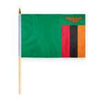 Zambia Flag 12x18 inch