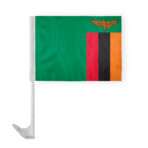 Zambia Car Flag 12x16 inch