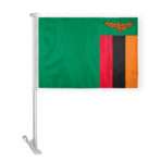 Zambia Car Flag Premium 10.5x15 inch
