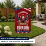 PromoPatriot USA 250th Anniversary Garden Flag 12 x 18 inch