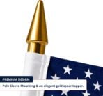 American Stick Flag 24 x 36 inch